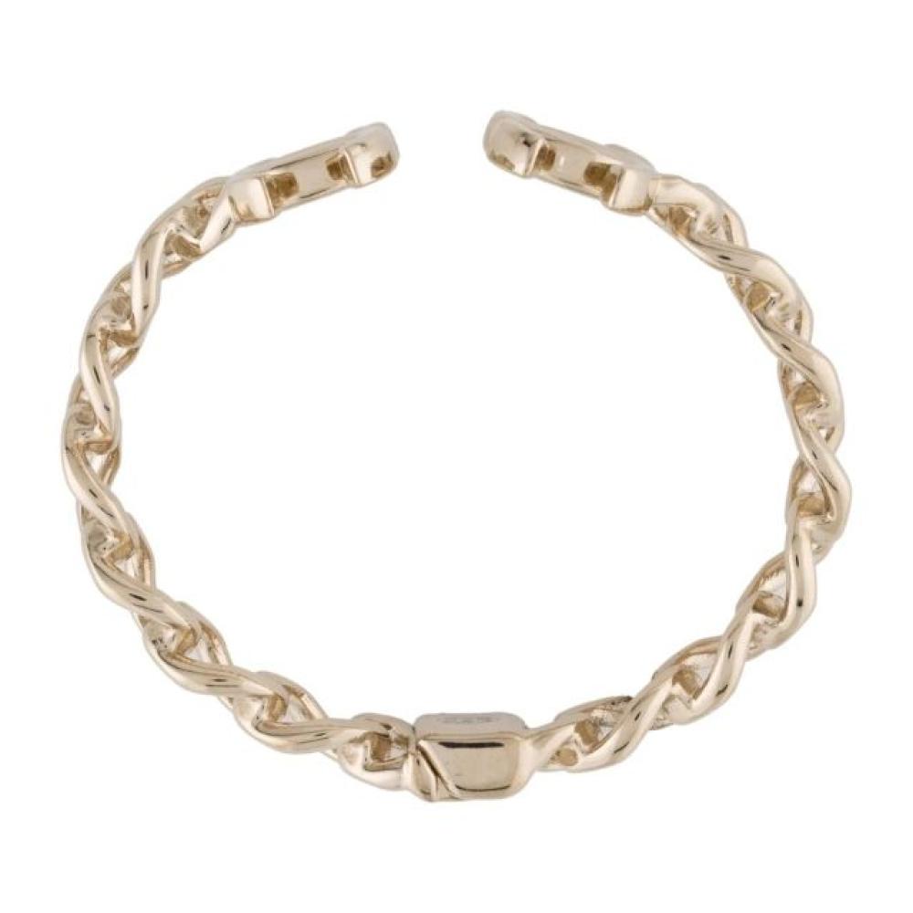 قلادة تشوكر معدنية بسلسلة CC من شانيل