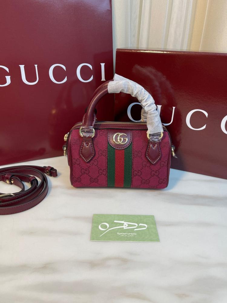 حقيبة أوفيديا ميني بوستون من غوتشي-مقاس 16