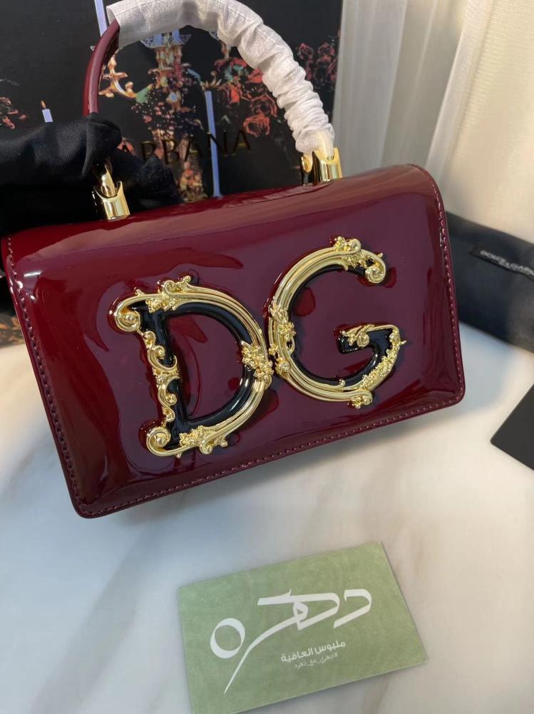 شنطة عملية DG غيرلز جلد صغيرة