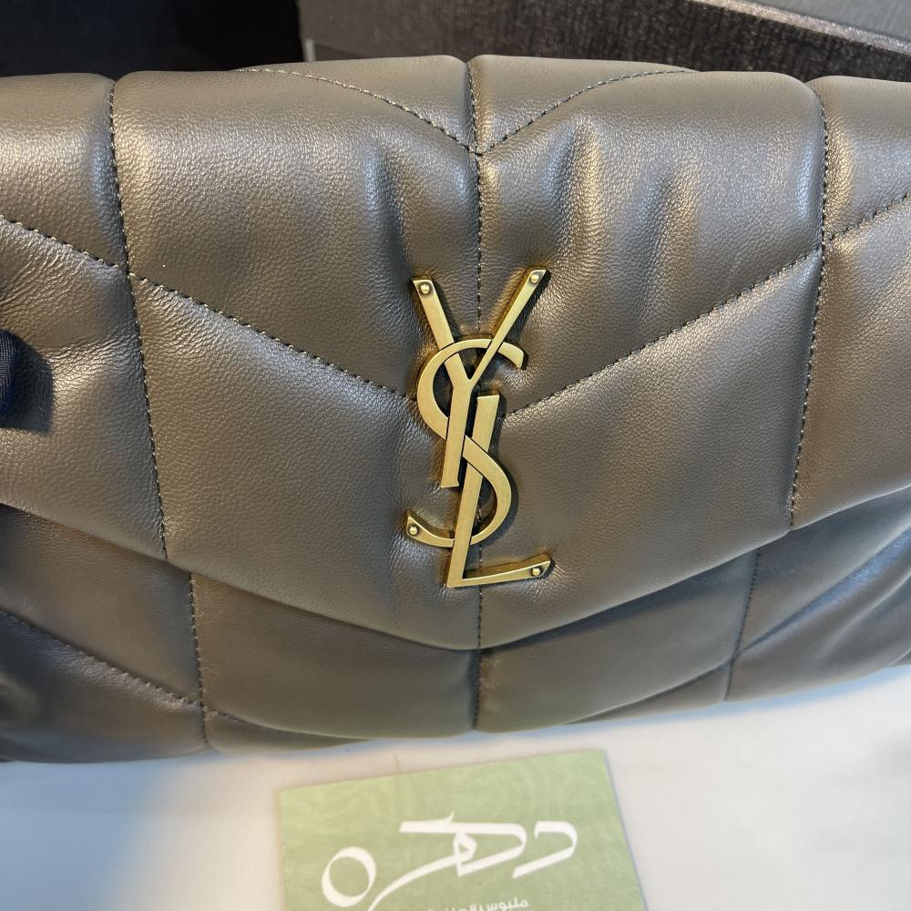 حقيبة بتصميم مبطن منفوخ من سان لوران