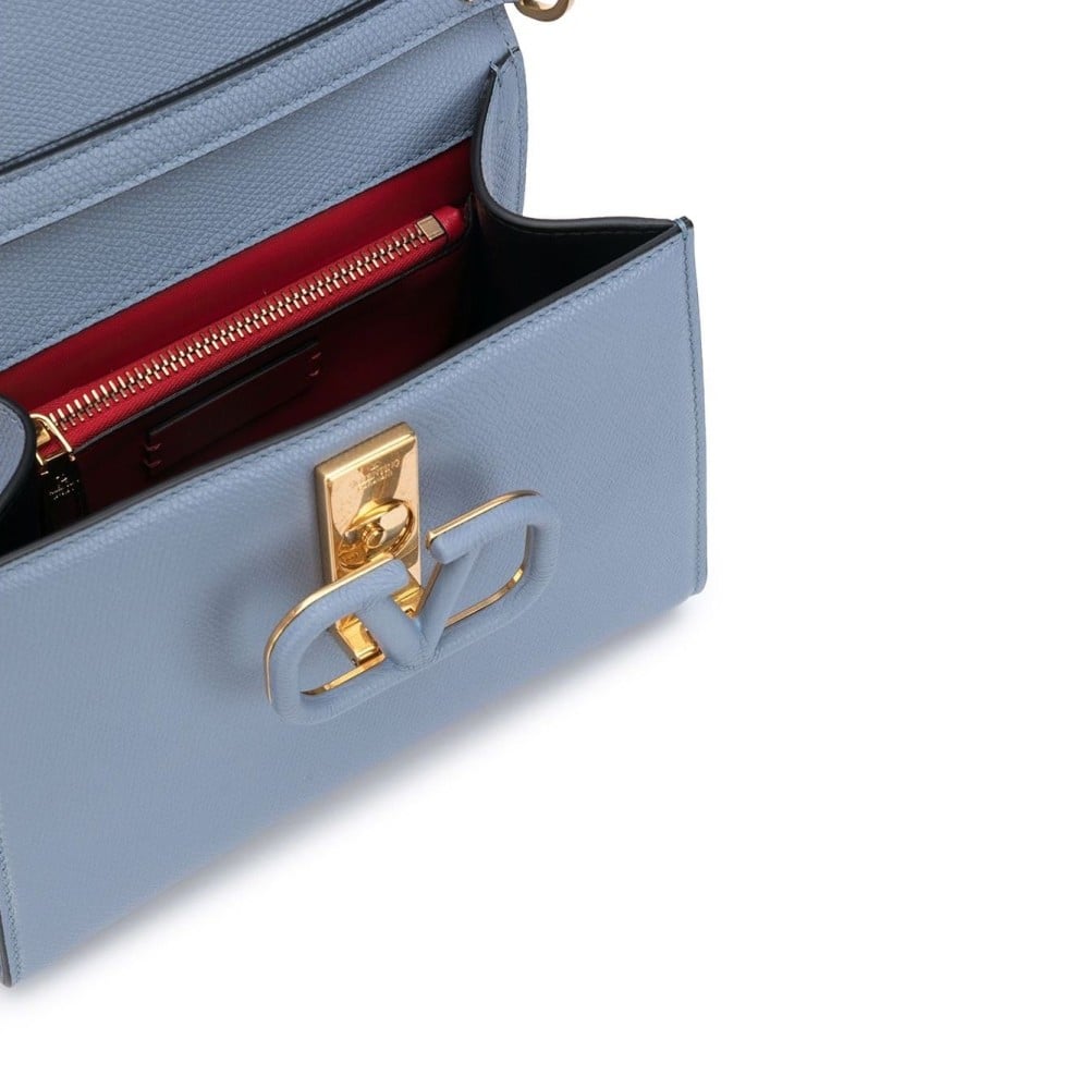 شنطة فالنتينو في سلينق سمول 24 سم - سماوي