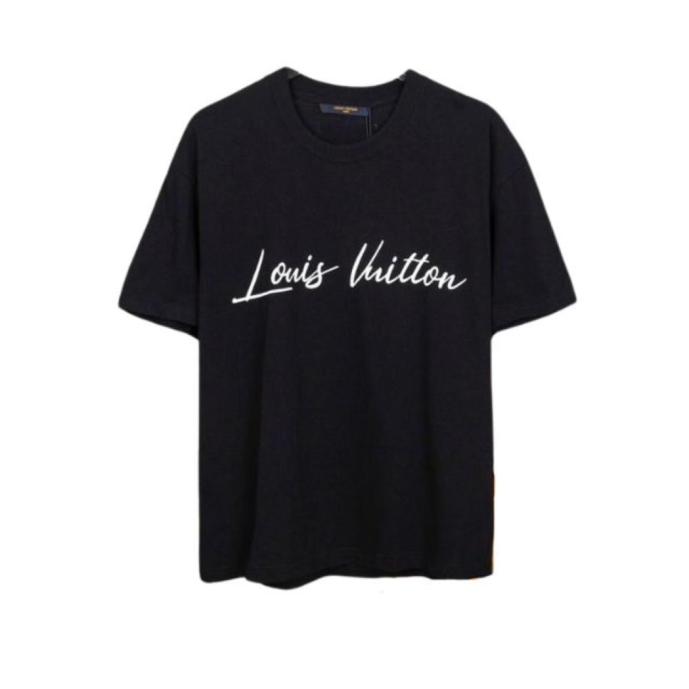 تيشيرت من الجيرسي القطني بأكمام قصيرة وطبعات جرافيك