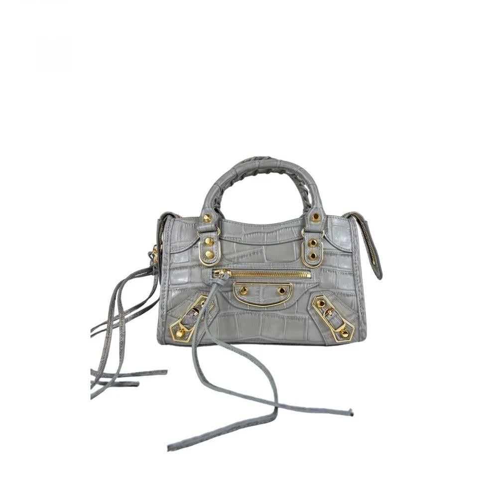 شنطة بالنسياقا كلاسيك سيتي ميني (تمساح)