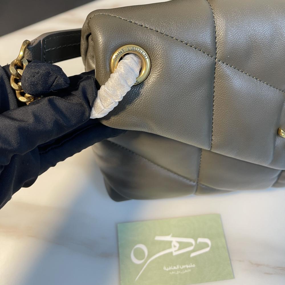 حقيبة بتصميم مبطن منفوخ من سان لوران