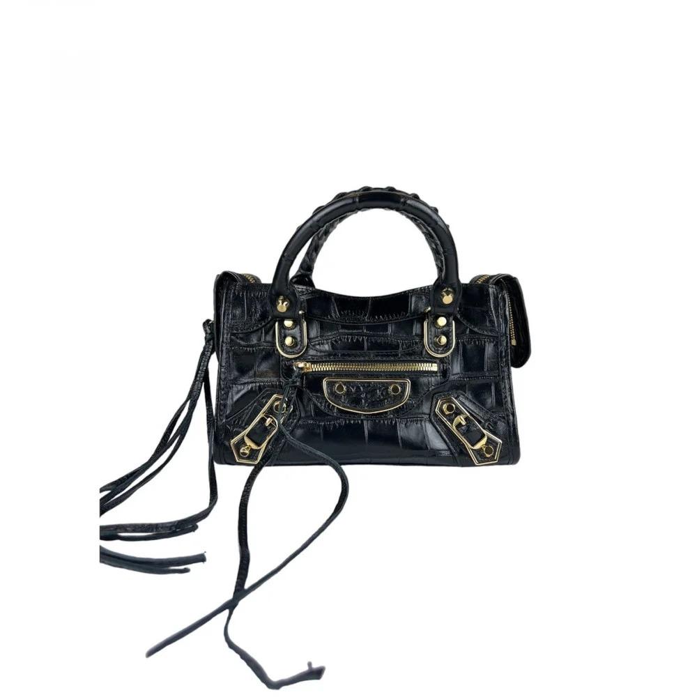 شنطة بالنسياقا كلاسيك سيتي ميني (تمساح)