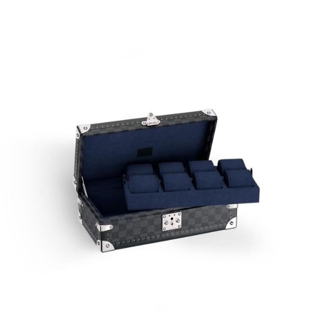 حقيبة لحفظ الساعات - 8 ساعات من لويس فيتون