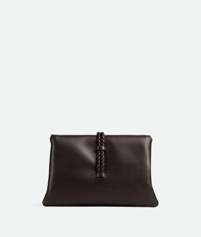 حقيبة بوتيغا فينيتا ليبرتا الصغيرة 27 سم - بني فوندانت