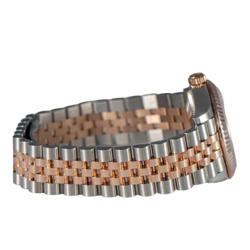 ساعة رولكس ديت جست 41 - ذهبي وردي