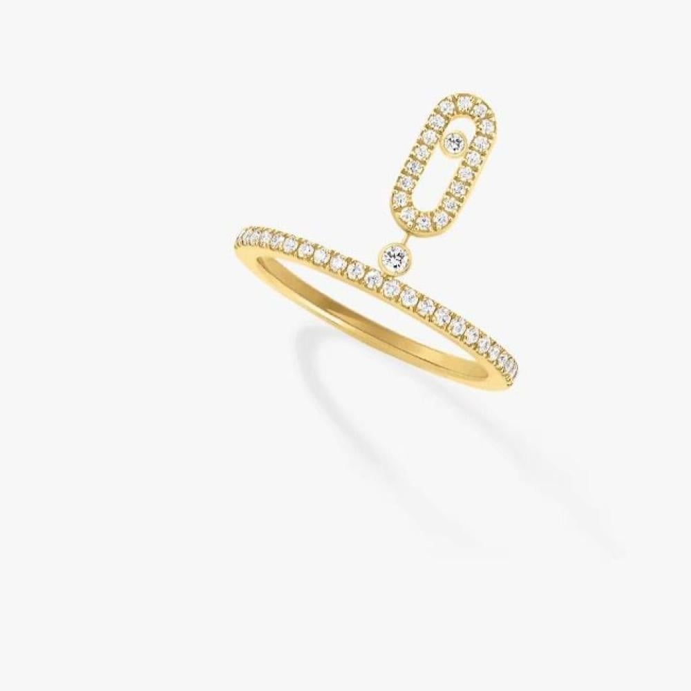 خاتم موف أونو مع قلادة مرصعة بالكريستال من ميسيكا