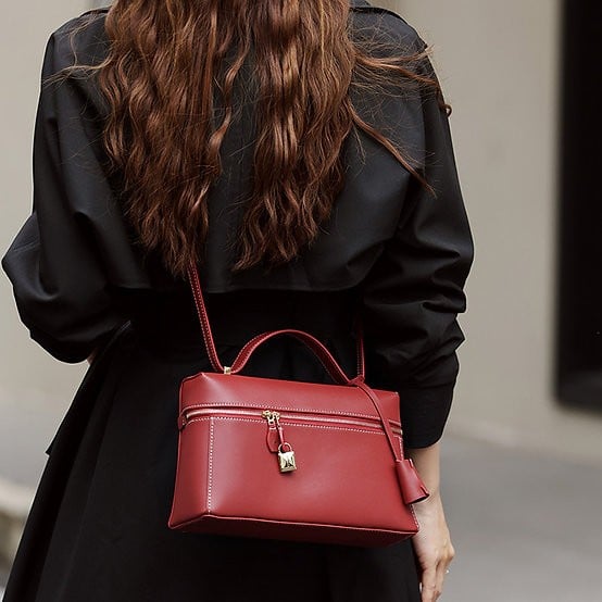 شنطة لوروبيانا إكسترا إل 27 - عنابي