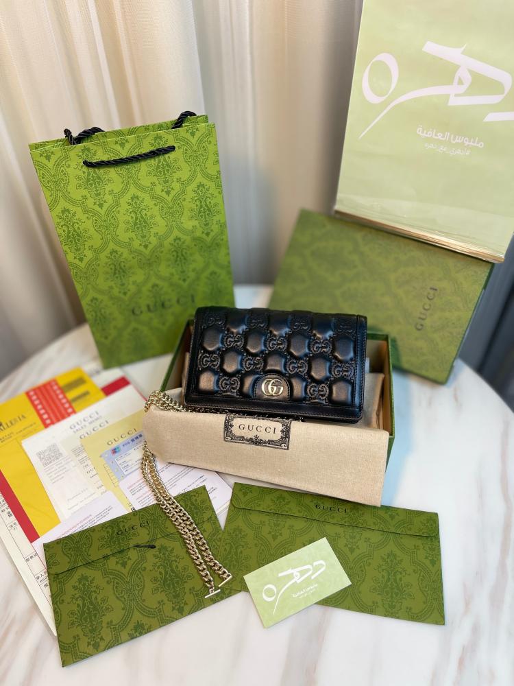 شنطة محفظة قوتشي جي جي ماتلاسيه سلسة