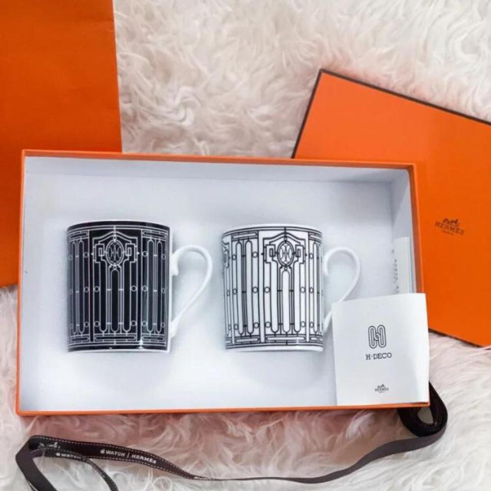 طقم أكواب اتش ديكو من هيرميس 2 قطعة