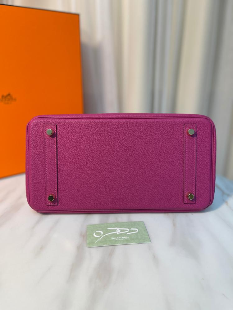 حقيبة بيركين سوبر هيرميس روز تيريين توغو بطبعة جلد تمساح