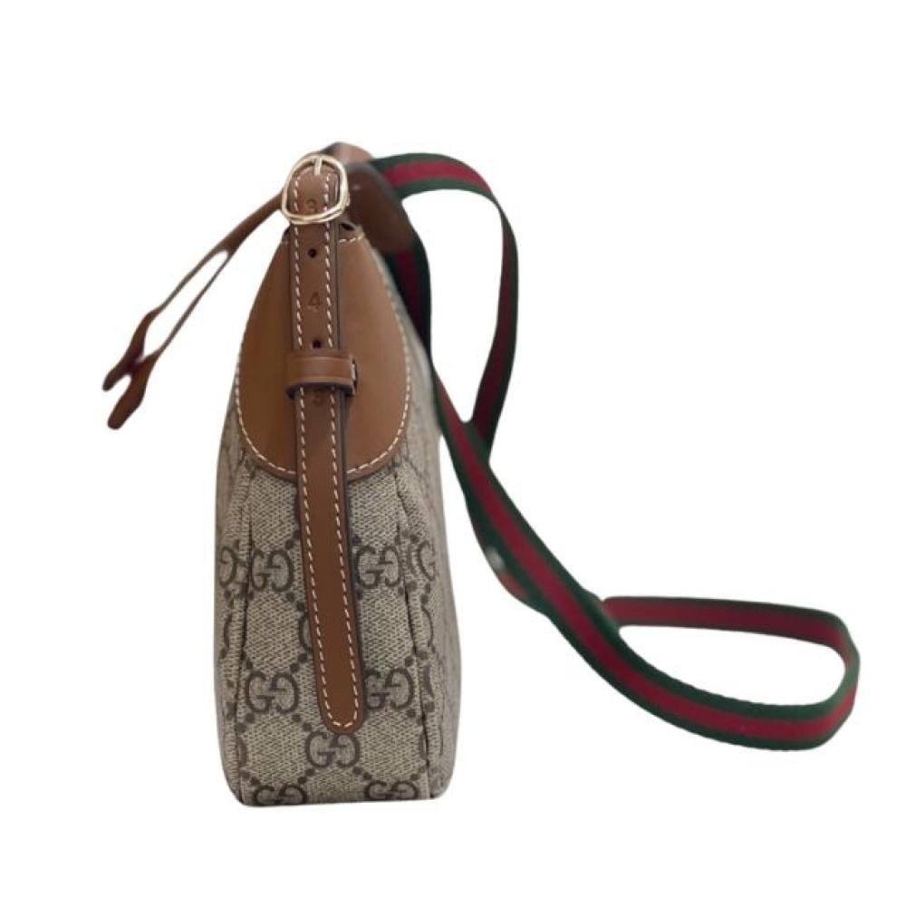 حقيبة كتف ميني من قوتشي - بيج وابنوس