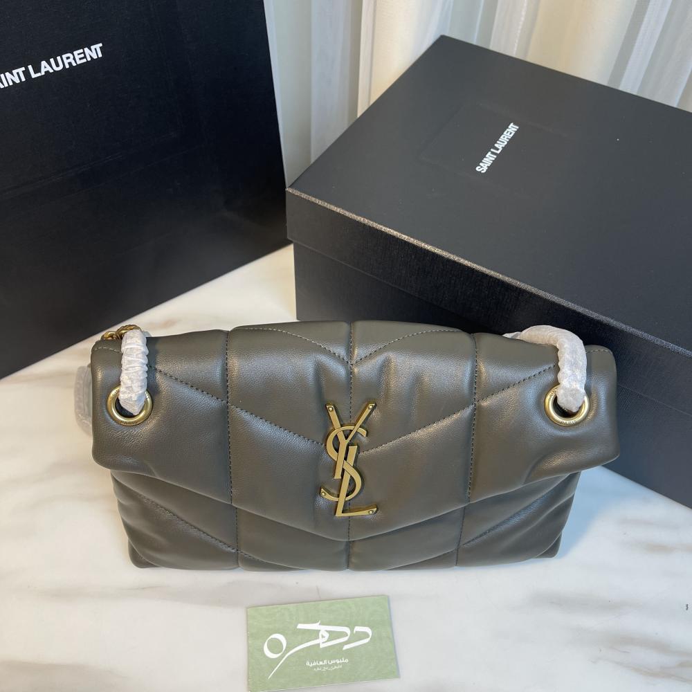 حقيبة بتصميم مبطن منفوخ من سان لوران