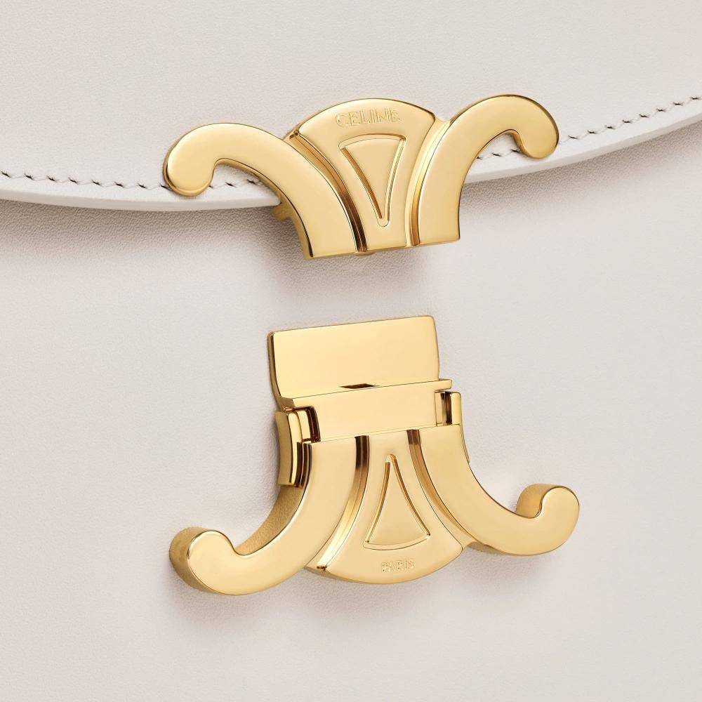 حقيبة نينو المتوسطة من سيلين – أبيض