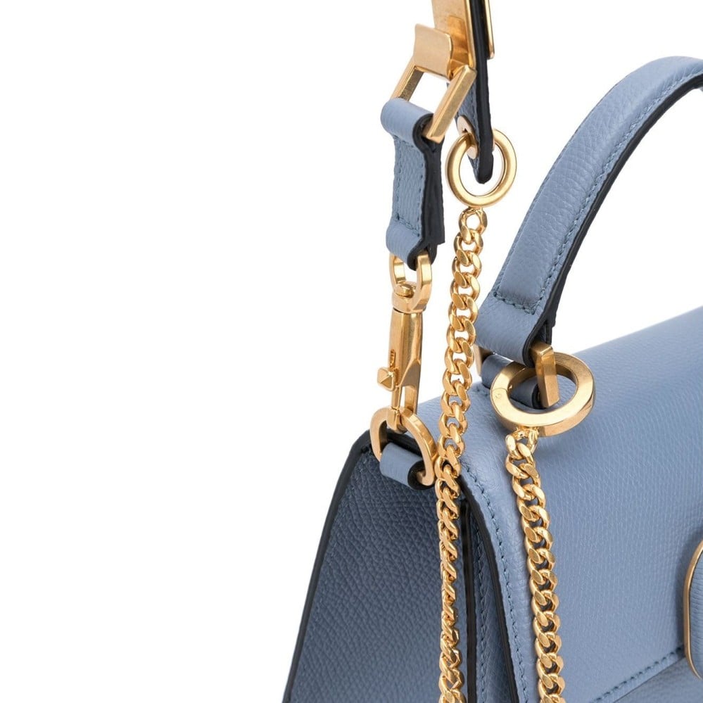 شنطة فالنتينو في سلينق سمول 24 سم - سماوي