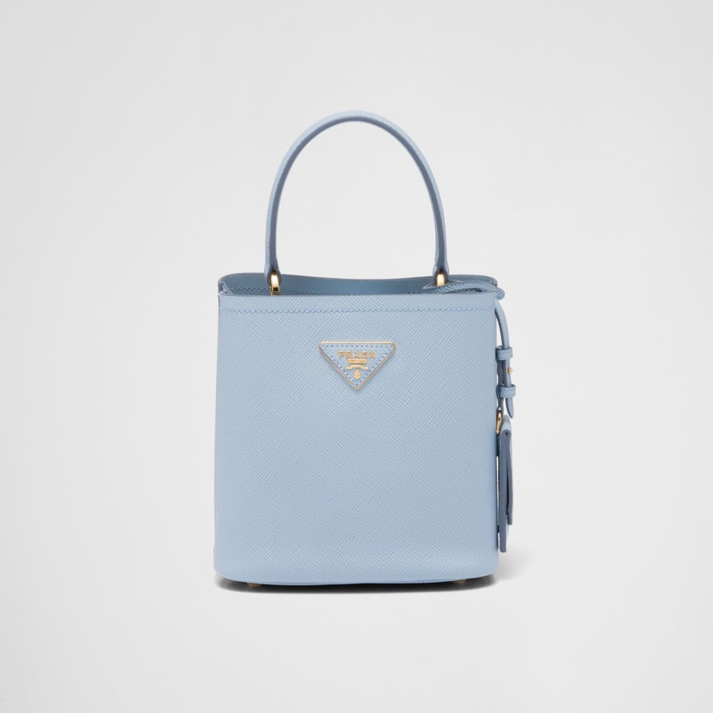 شنطة برادا بانيير سافيانو سمول - سماوي