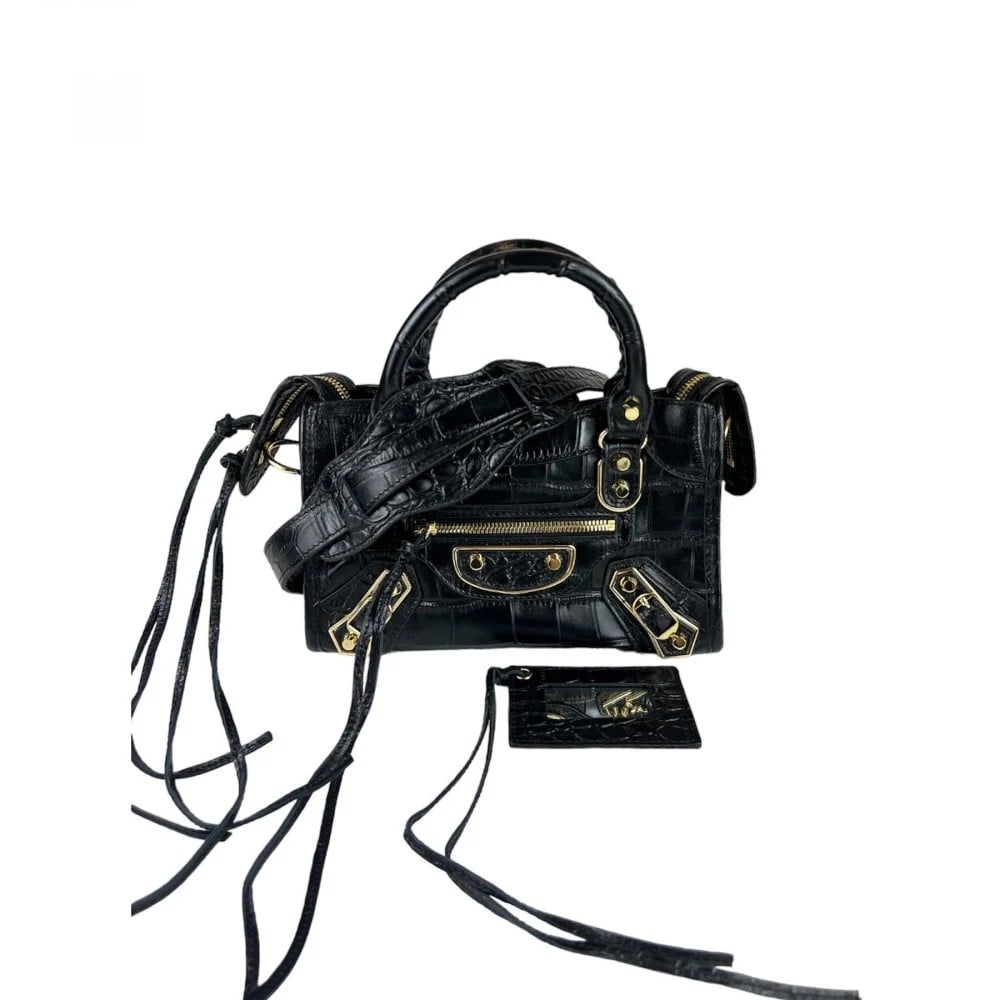 شنطة بالنسياقا كلاسيك سيتي ميني (تمساح)