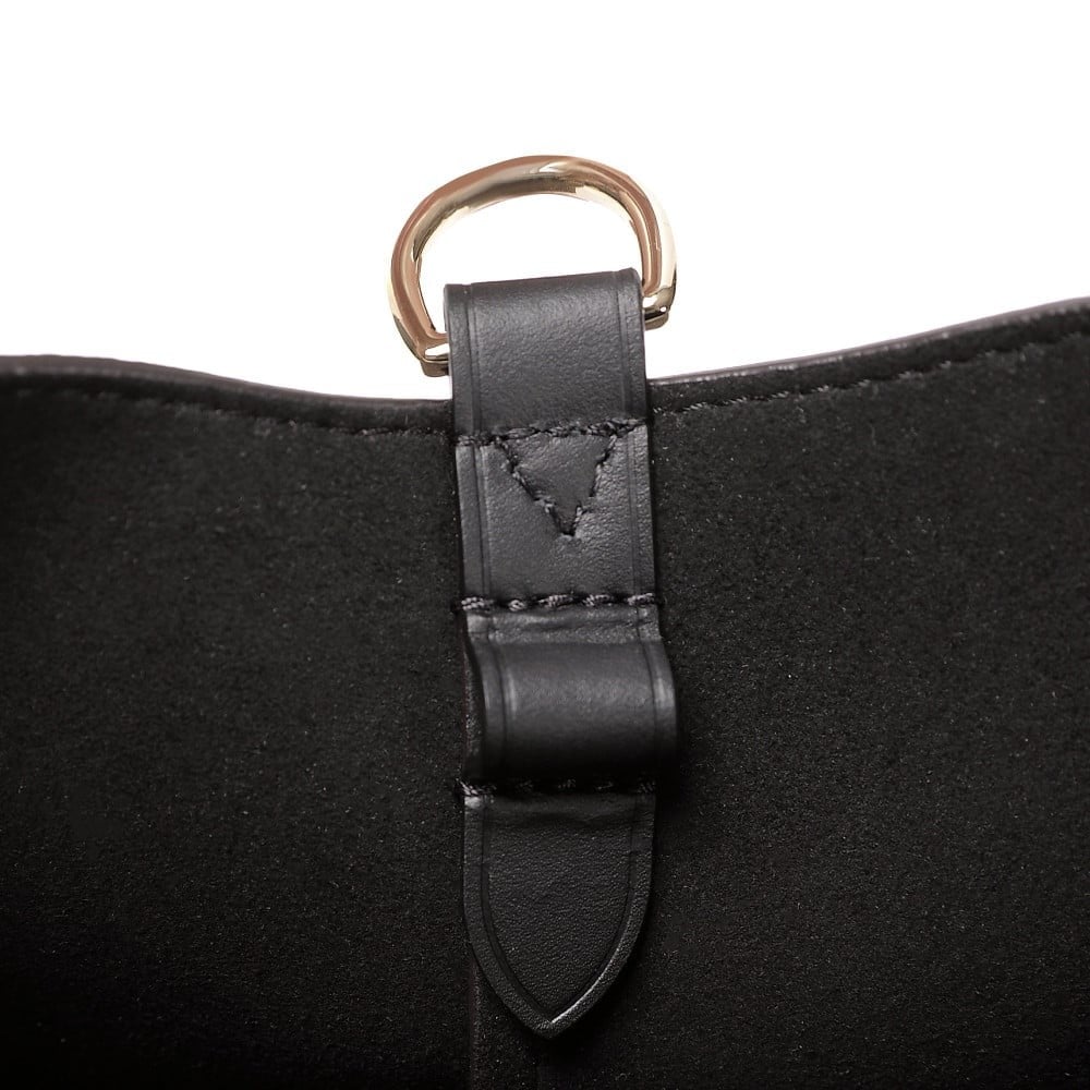 شنطة لويس فيتون نيونوي إم إم حروف - بني وأسود