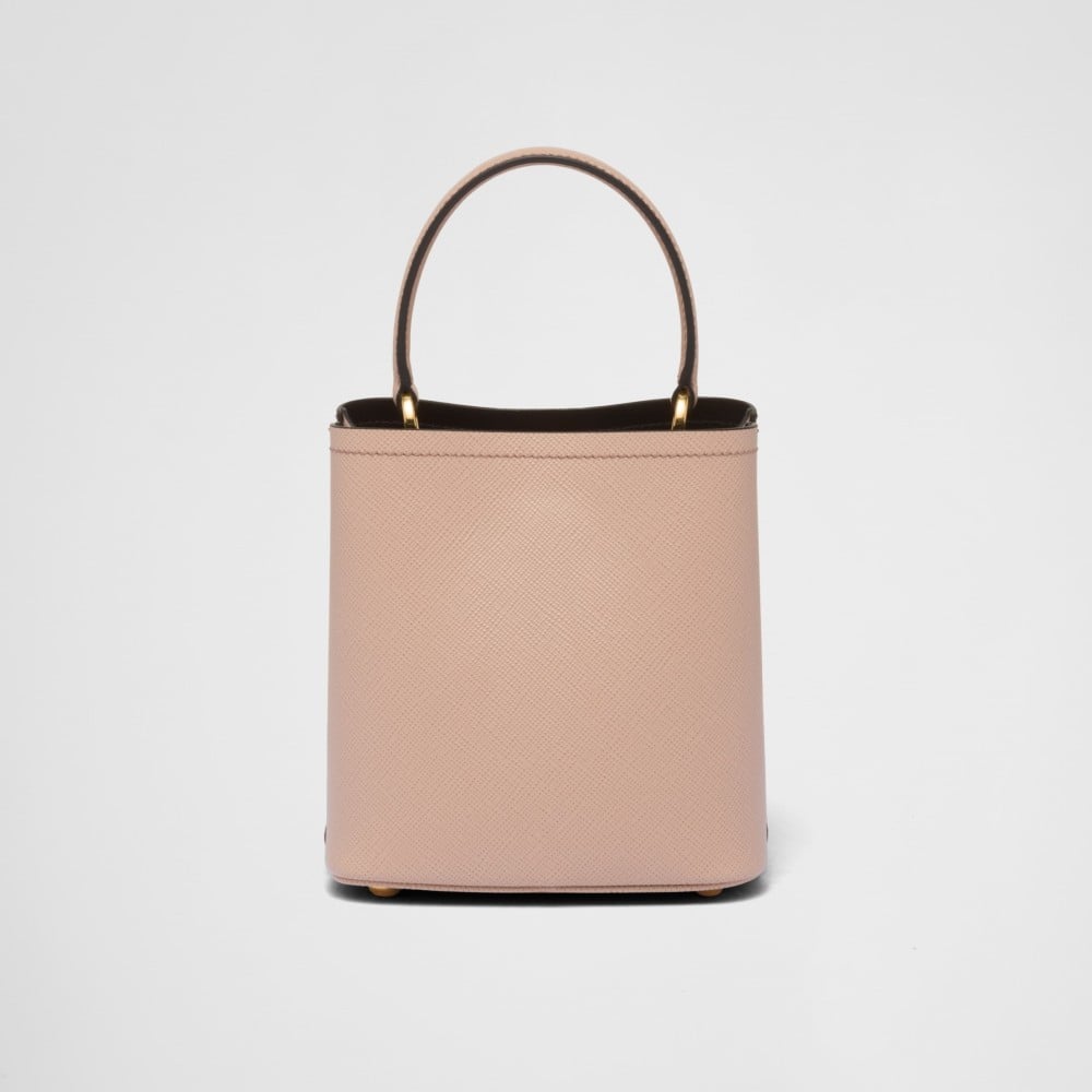 شنطة برادا بانيير سافيانو سمول - وردي فاتح