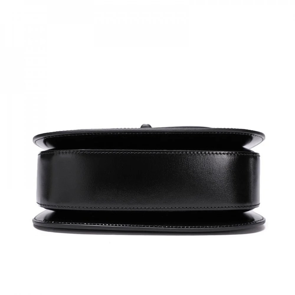 شنطة قوتشي بامبو توب هاندل 27 - أسود وأسود