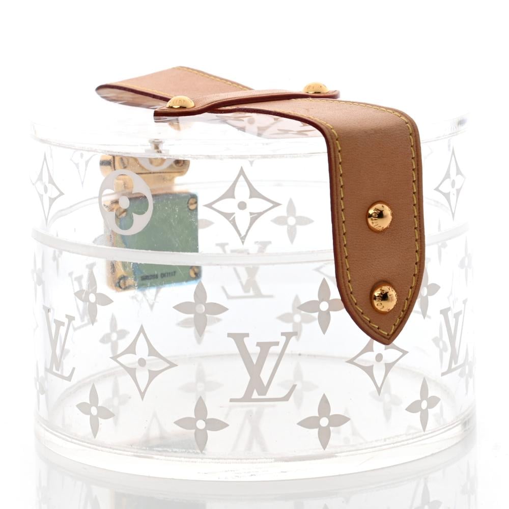 حقيبة سكوت من الزجاج الشفاف من لويس فيتون