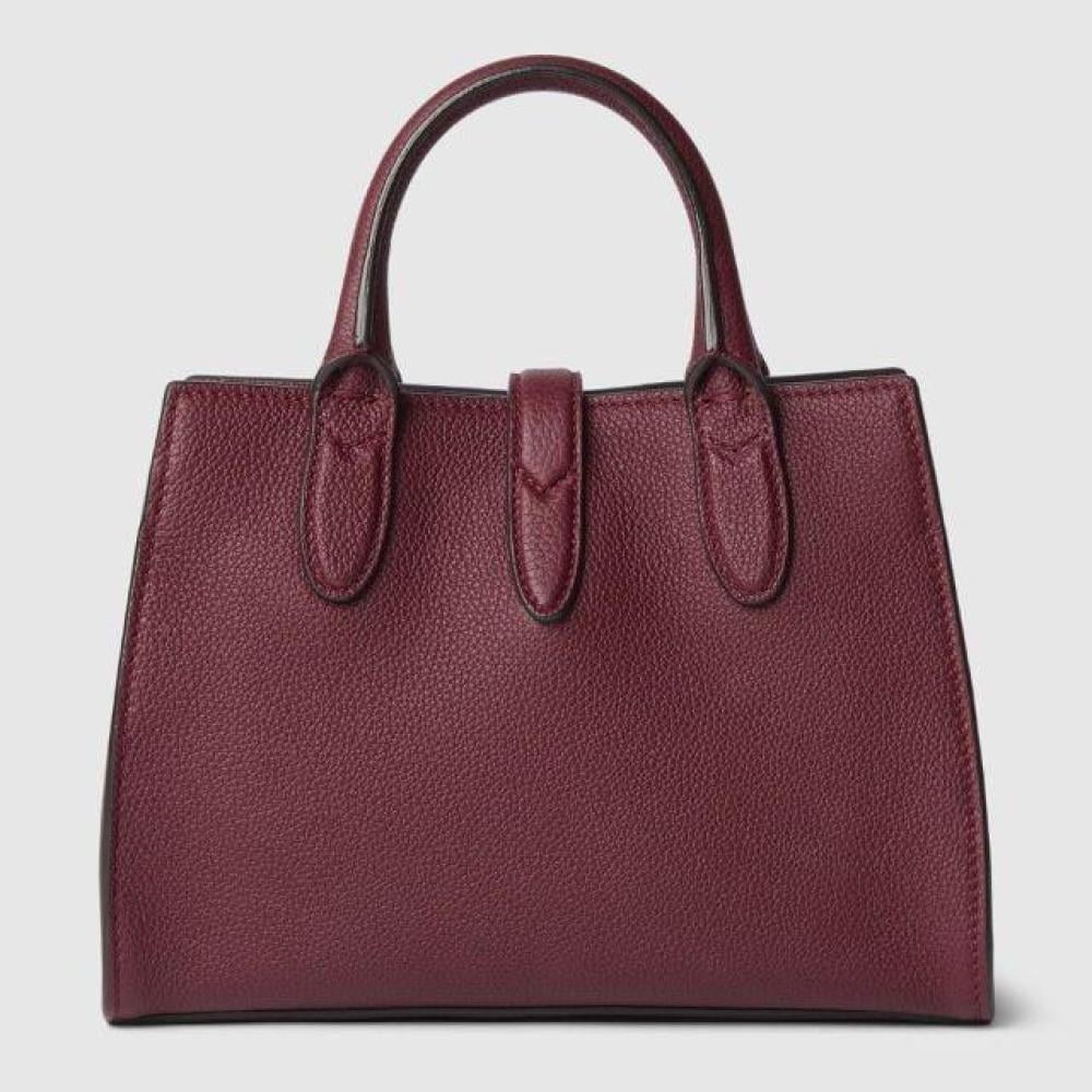 حقيبة يد واسعة بالحجم الصغير مع إغلاق بخطاف من قوتشي