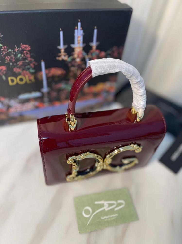 شنطة عملية DG غيرلز جلد صغيرة