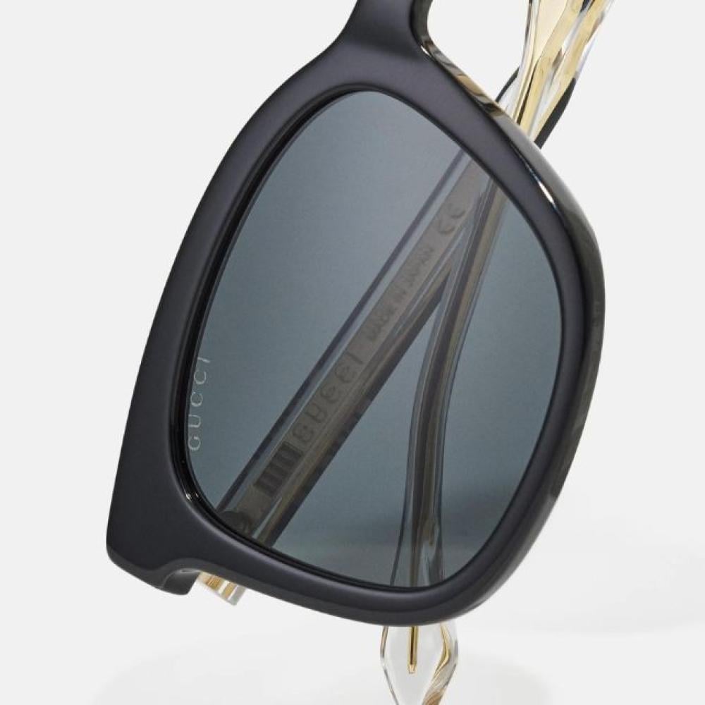 نظارة شمسية مستطيلة بشعار قوتشي للرجال