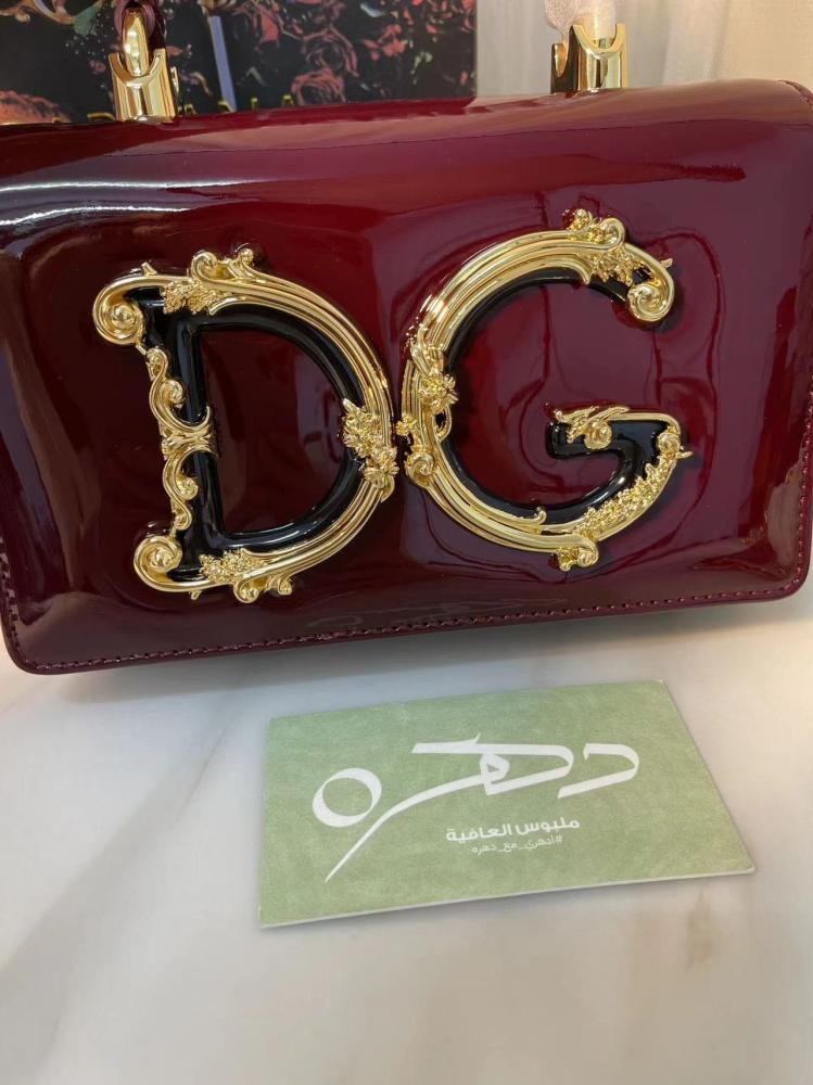 شنطة عملية DG غيرلز جلد صغيرة