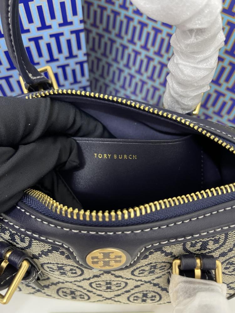 حقيبة توري بورش الفاخرة - كحلي