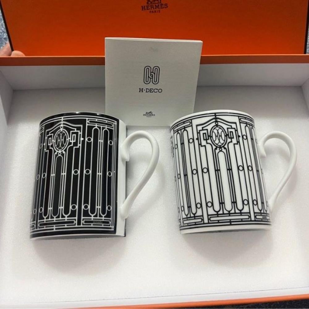 طقم أكواب اتش ديكو من هيرميس 2 قطعة