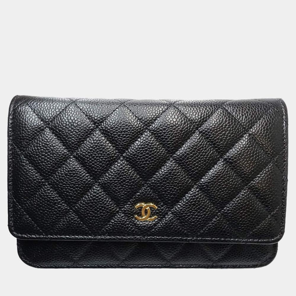 محفظة شانيل تايملس كلاسيك ماتلاسيه مقاس 19