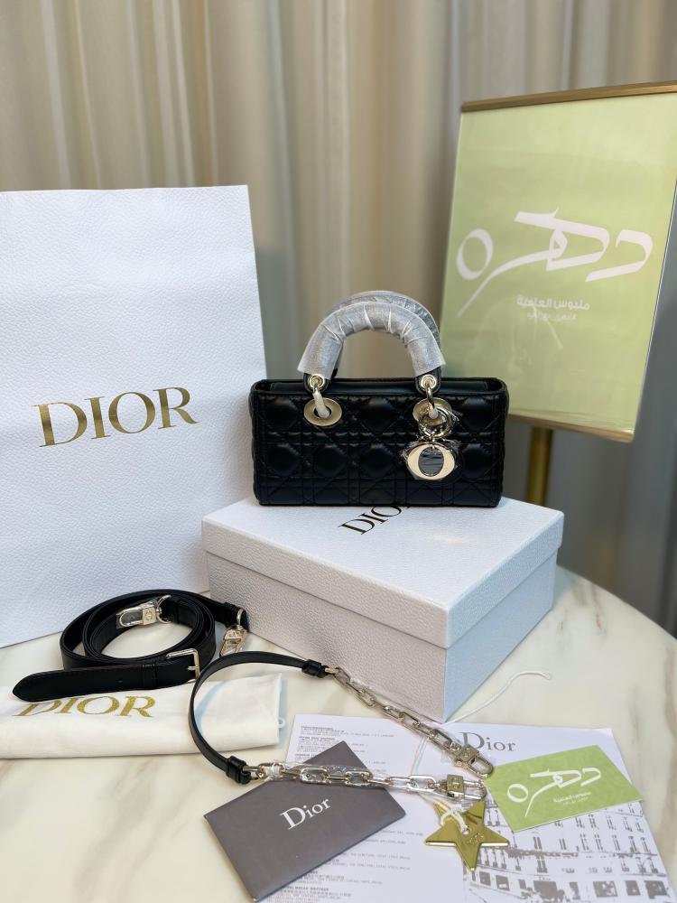 شنطة ليدي ديور - اسود