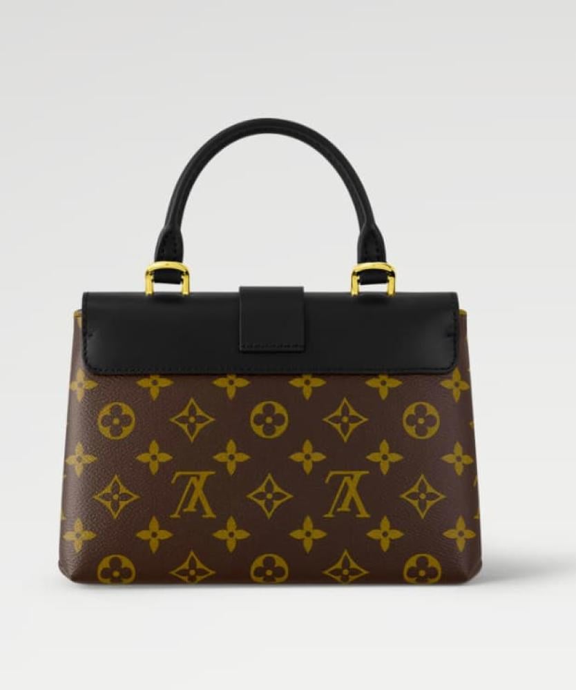 حقيبة لويس فيتون Locky BB - بني وأسود