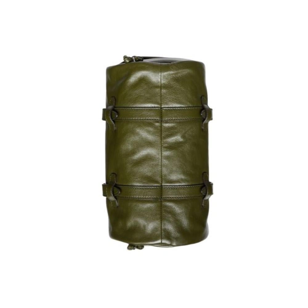 حقيبة دافل صغيرة بشعار G المزدوج من قوتشي - أخضر