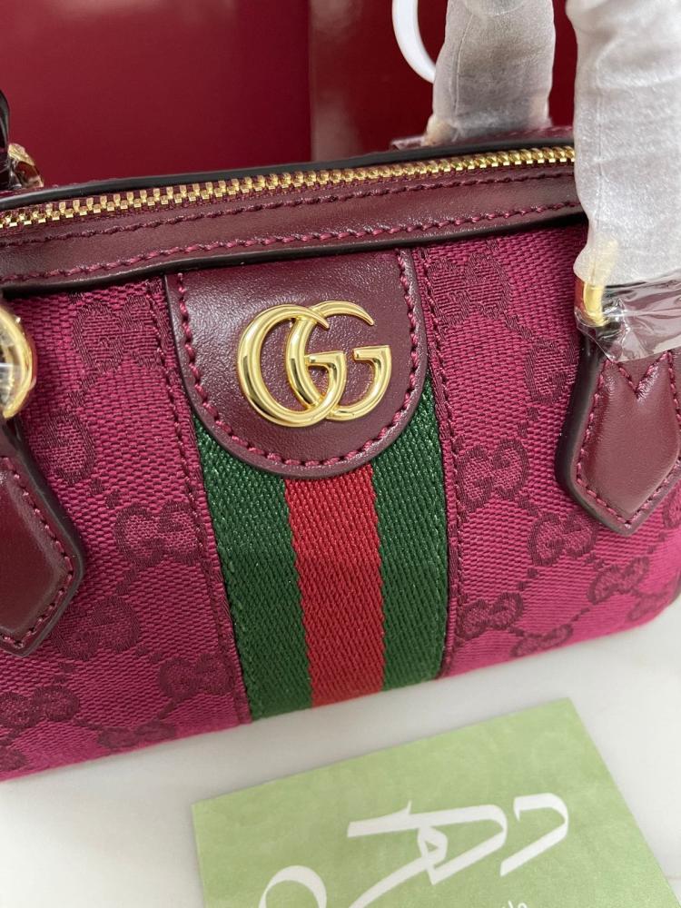 حقيبة أوفيديا ميني بوستون من غوتشي-مقاس 16