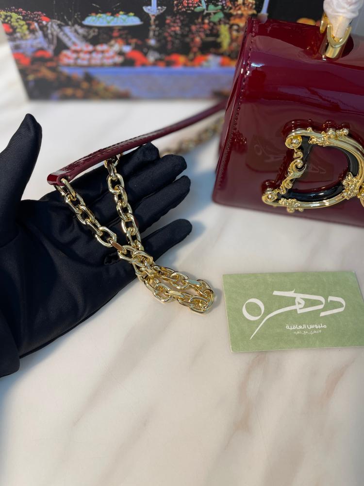 شنطة عملية DG غيرلز جلد صغيرة