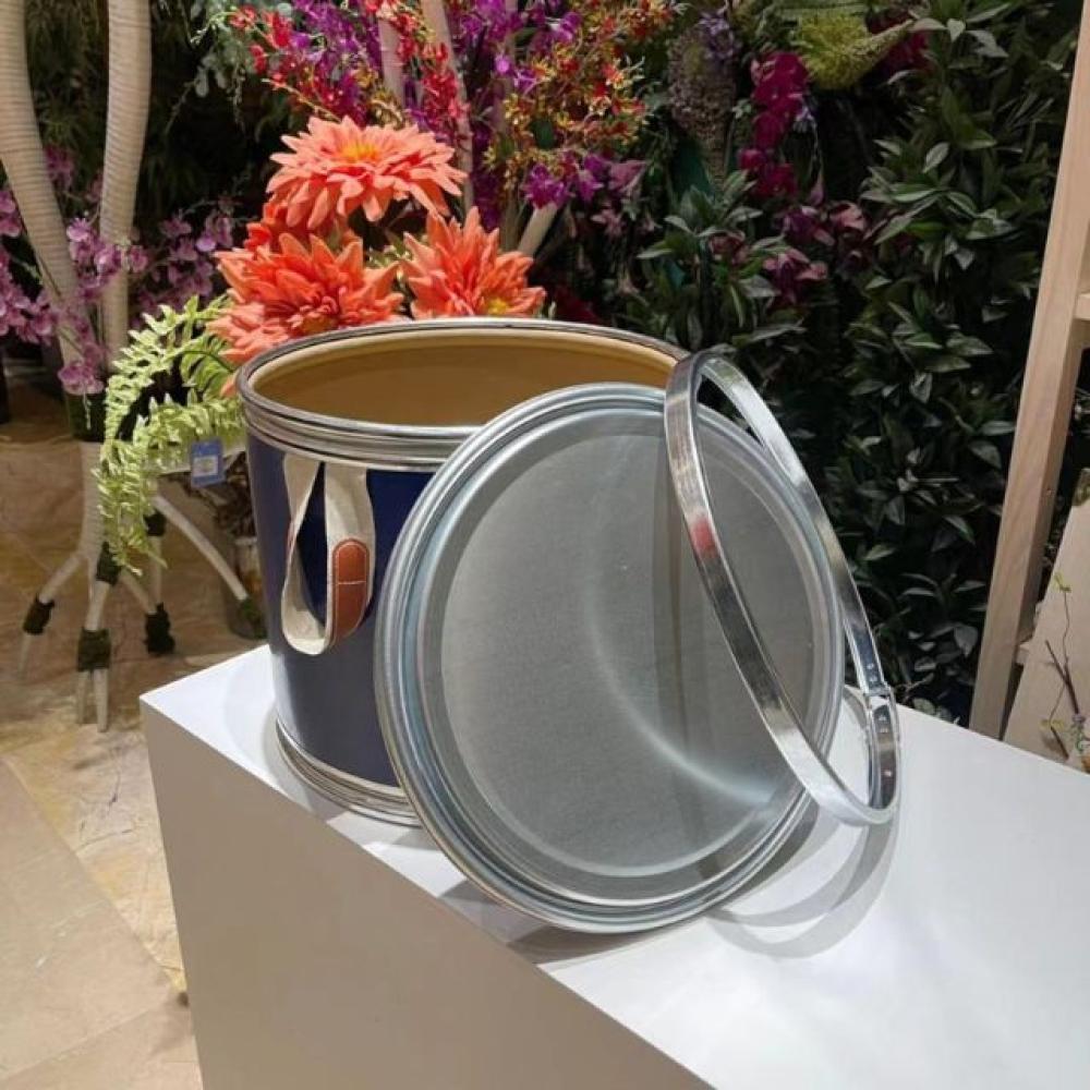 صندوق تخزين بشكل طبل من هيرميس