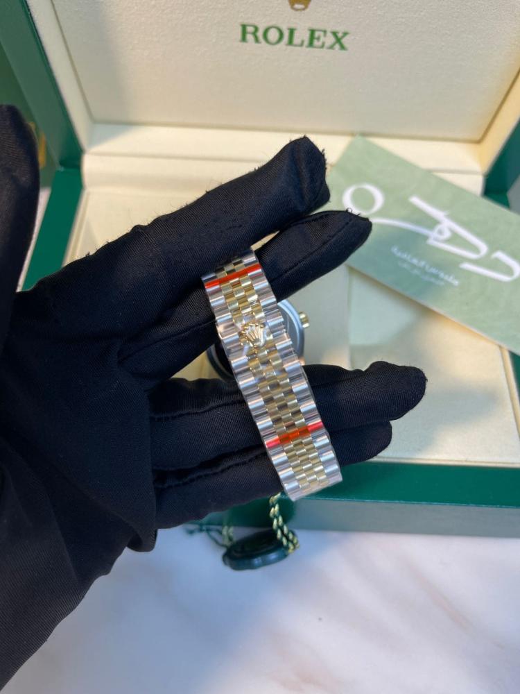 ساعة ديت جست 31mm من رولكس - أخضر زيتوني