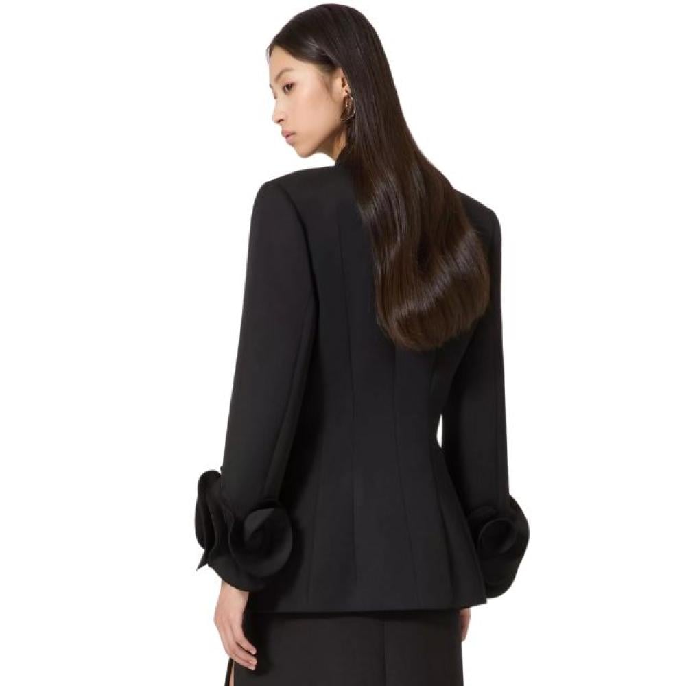 جاكيت غريسيل السوداء من فالنتينو