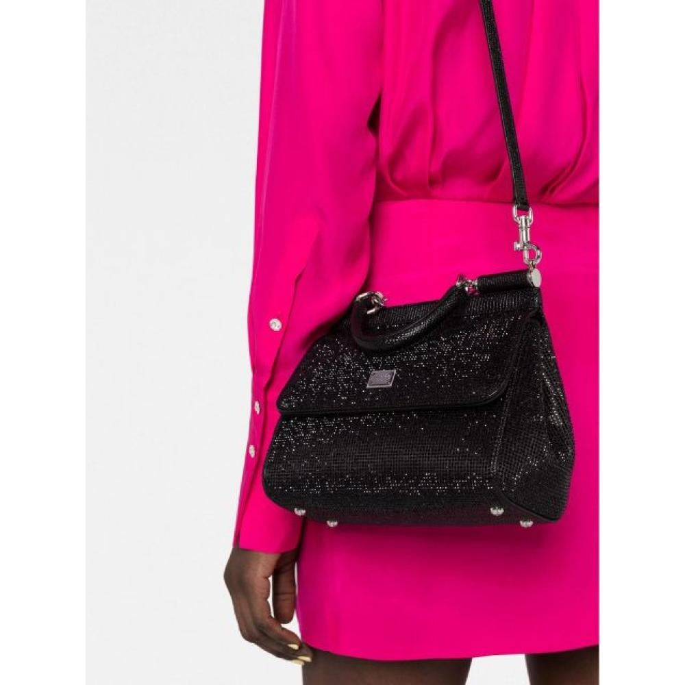 شنطة كتف مزينة بحجر الراين  20