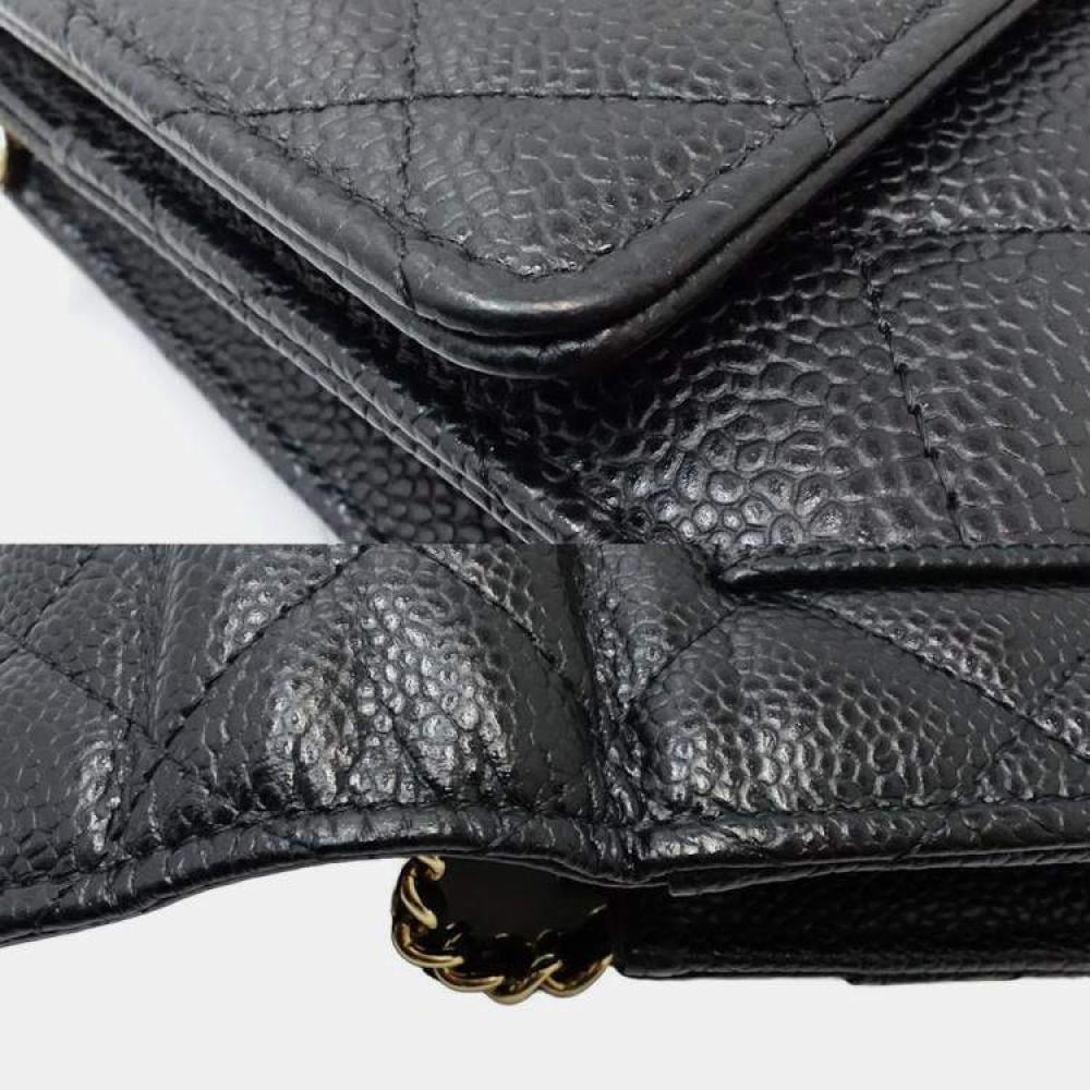 محفظة شانيل تايملس كلاسيك ماتلاسيه مقاس 19