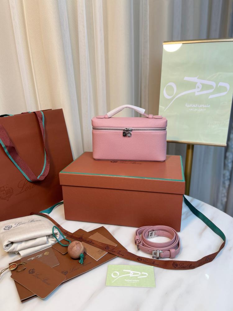 شنطة لوروبيانا إكسترا بوكت باوتش إل 19 ناعم - وردي