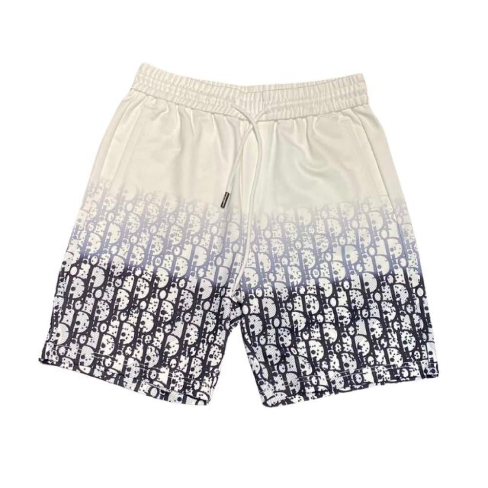 شورت ديور الكلاسيكي ذو الطباعة المتدرجة