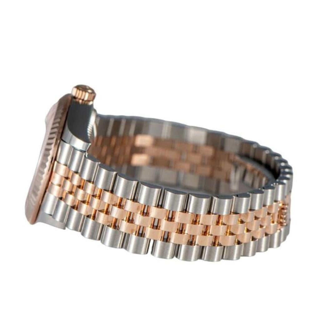 ساعة رولكس ديت جست 41 - ذهبي وردي