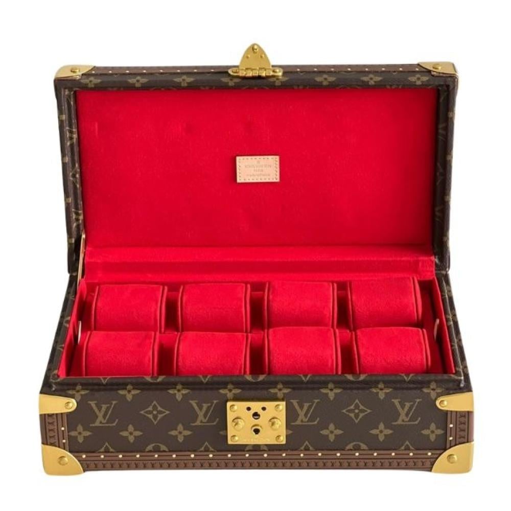 حقيبة لحفظ الساعات - 8 ساعات من لويس فيتون