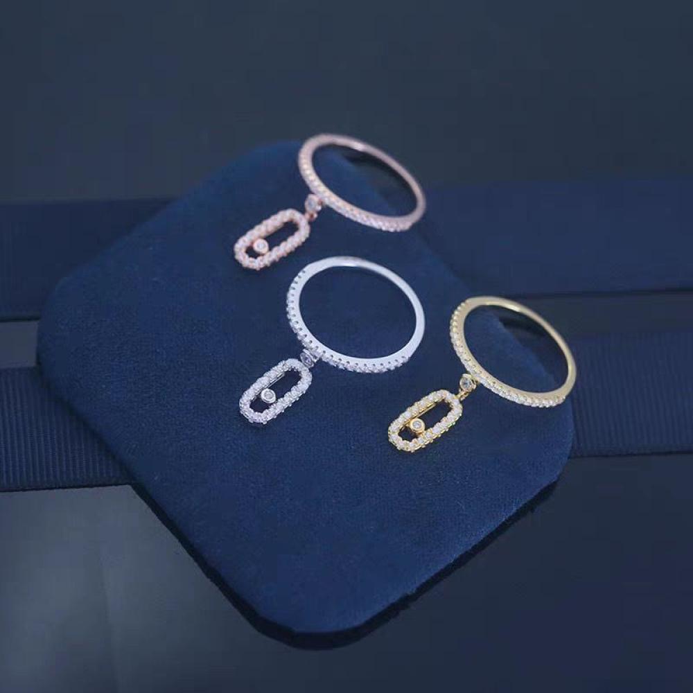 خاتم موف أونو مع قلادة مرصعة بالكريستال من ميسيكا