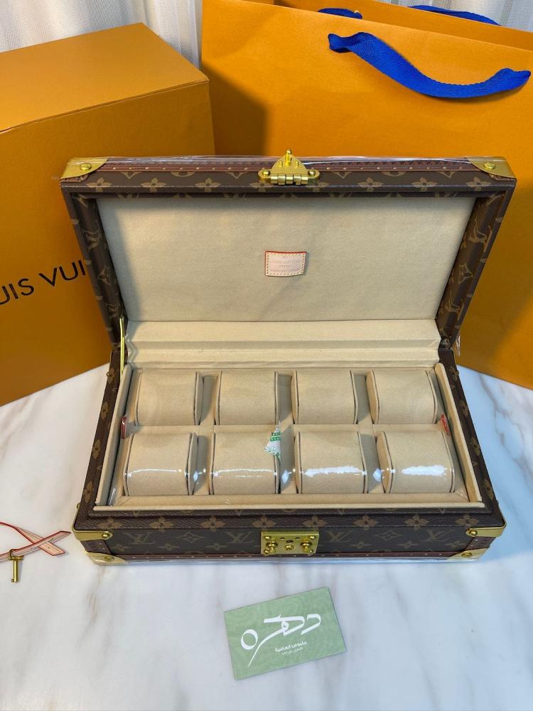 حقيبة لحفظ الساعات - 8 ساعات من لويس فيتون